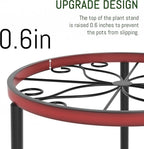 5-Pack Decent Metal Plant Stands, Heavy Duty Flower Pot Stands - Image 3