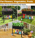 Koutemie Outdoor Raised Planter Bed Box - Image 7