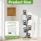 iDavosic.ly 5 Tier Indoor Plant Stand - Image 4