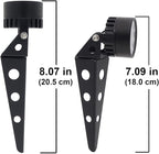 Legacy Mini 50X Twin Solar-Powered Spot Lights LED Spotlight Flag Pole Light - Image 3