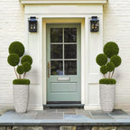 QCQHDU Set of 2 Oversized 9 Gallon Round Planters - Image 4