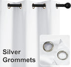 RYB HOME Outdoor White Curtains - Image 4