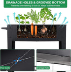 Elevated 32" Tall Raised Garden Bed - Image 5