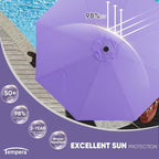 Tempera Patio Market Outdoor Table Umbrella - Image 3