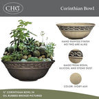 Classic Home and Garden Corinthian Shallow Planter - Image 2