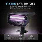Color Changing Solar Spot Lights Outdoor Waterproof IP65, 9 Lighting Modes - Image 3