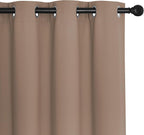 NICETOWN Cappuccino Blackout Curtains - Image 7