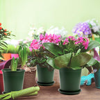 Fasmov 10PCS 1 Gallon Durable Nursery Pot Garden Flower Pots Nursery Plant - Image 7