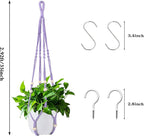 Augshy Macrame Hanging Planter, Hanging Planters - Image 2