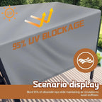 Universal Pergola Replacement Canopy Outdoor Canopy Shade Cover Waterproof - Image 4