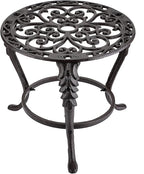 OwnMy Heavy Duty Cast Iron Plant Stand Vintage Iron Flower Pot Holder, Rustic - Image 6