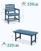 SERWALL 8-Piece Patio Dining Sets - Image 3