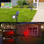 Solar Lights Outdoor, 4-LED Solar Spotlight LED Landscape Lights IP67 - Image 5