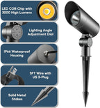30W Spot Lights Outdoor LED Spotlight 120V 3000LM Ultra Bright Flag Pole Light - Image 6
