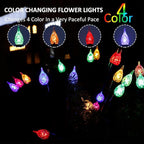 2 Pack Each 8 LEDs Solar Garden Lights Waterproof Outdoor Landscape Path - Image 6
