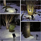 Solar Lights Outdoor Waterproof IP65, Solar Powered 76 LED 3 Lighting Modes - Image 8