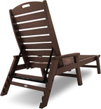 POLYWOOD NCC2280MA-P Nautical Arms Chaise - Image 4