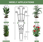 32.6in Monstera Plant Support Stakes - Image 2