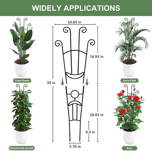 32.6in Monstera Plant Support Stakes - Image 2