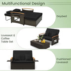 Tangkula Patio Rattan Daybed - Image 6