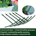 14Pcs Plant Support Stake Half Round Plant Support Ring Garden Flower Support - Image 4