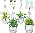 Self-Watering Hanging Planter for Indoor Plants by Unknown