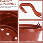 DOITOOL 10 Pack Hanging Plastic Pots - Image 4