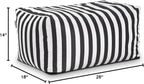 Jaxx Leon Outdoor Bean Bag Ottoman - Image 2