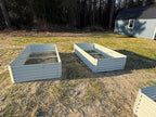 A ANLEOLIFE 8-Pack 8X4X1.5ft & 74x74x18 in Deep Root Galvanized Raised Garden - Image 4