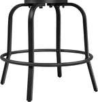 Yaheetech 4 Piece Patio Swivel Bar Stools Texteline Bistro Chairs - Image 9