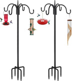 FEED GARDEN [Upgrade Version 92 Inch Four Shepherd Hooks by FEEDGARDEN