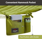 Outdoor Double Hammock with Hardwood Spreader Bars, Large Rope Hammock with - Image 4