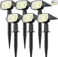 Fabrito 72 LEDs Solar Spot Lights Outdoor Waterproof, 3 Modes Landscape by Fabrito