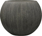 11.8" H X 14.5" D Round Plastic Planter by UPPERSTONELIVING