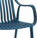 Modern Stackable Outdoor & Indoor Plastic Dining Chairs Set, Armchairs Set - Image 5