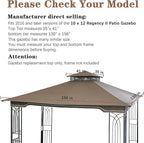 SCOCANOPY Replacement Gazebo Canopy - Image 2