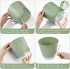 GARDIFE 2026 Upgraded Self Watering Plant Pots - Image 3