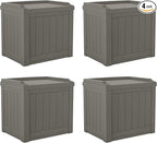 Suncast 22 Gallon Indoor or Outdoor Backyard Patio Small Storage Deck Box by Suncast