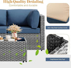 JAMFLY Patio Furniture Sets, 6-Piece Outdoor Patio Furniture - Image 5
