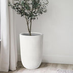 Oakrain 18" H Tall Planter, Large Indoor Outdoor Decorative Pot - Image 7
