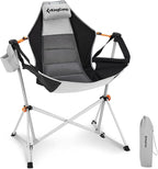 KingCamp Hammock Chair with Footrest – Heavy Duty Swinging Rocking Camping by KingCamp
