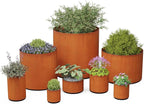 Plantercraft Corten Steel Planters Large Round | 42 x 24 Inch Extra Large - Image 6