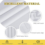 NICETOWN Grommet Top Thermal Insulated Solid Room Darkening Curtain / Drape - Image 4