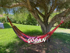 Brazilian Double Hammock 2 Person Extra Large 220x160cm Total Length 330cm Load - Image 6