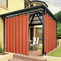 BONZER Outdoor Curtains for Patio Waterproof Thick Privacy Wide Grommet Light by Bonzer