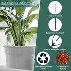 Grevosea 10 Pack Plant Support Stakes, Stackable Monstera Plant Supports - Image 3