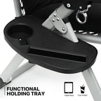 MoNiBloom Reinforced Zero Gravity Chair, Folding Pool Beach Lounger, Portable - Image 12
