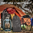 Hammock Chair, Portable Large Hanging Rope Swing, Lightweight Nylon Parachute - Image 4