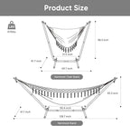 SUNCREAT 2-in-1 Hammocks Convertible Portable Double Hammock - Image 6