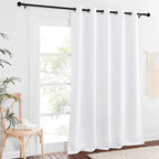 NICETOWN Extra Long Room Darkening Curtain 102 inches Long, Grommet Patio Door - Image 2